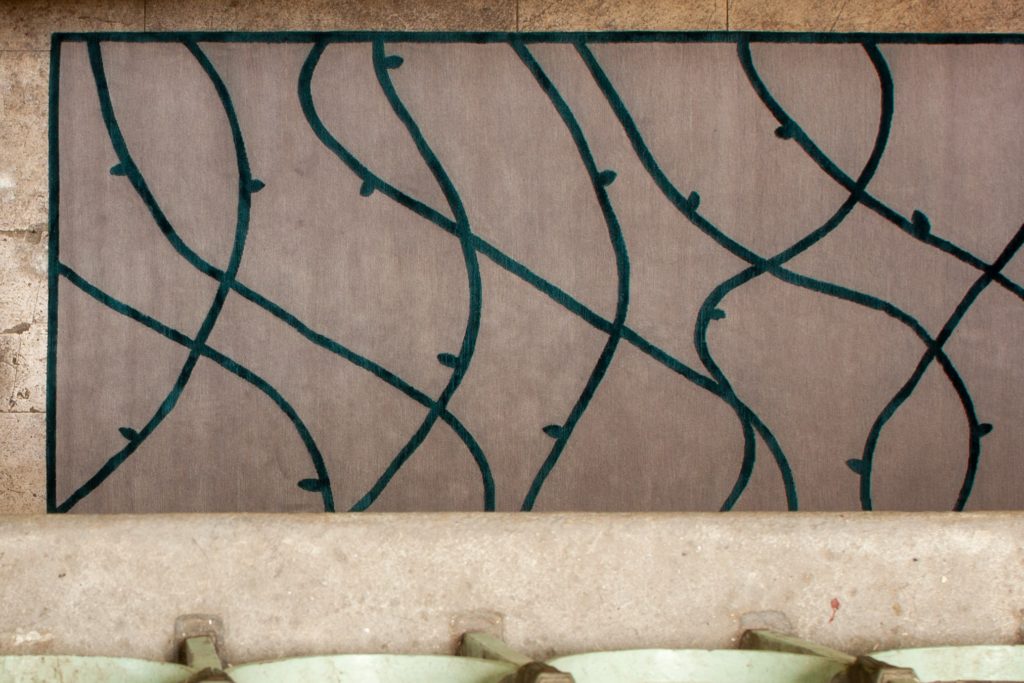 Alto rug at a residential townhouse, London